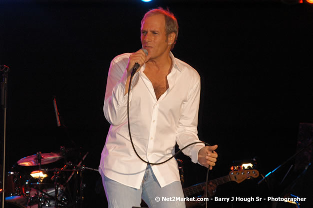 Michael Bolton - Air Jamaica Jazz & Blues Festival 2007 - The Art of Music -  Thursday, January 25th - 10th Anniversary - Air Jamaica Jazz & Blues Festival 2007 - The Art of Music - Tuesday, January 23 - Saturday, January 27, 2007, The Aqueduct on Rose Hall, Montego Bay, Jamaica - Negril Travel Guide, Negril Jamaica WI - http://www.negriltravelguide.com - info@negriltravelguide.com...!