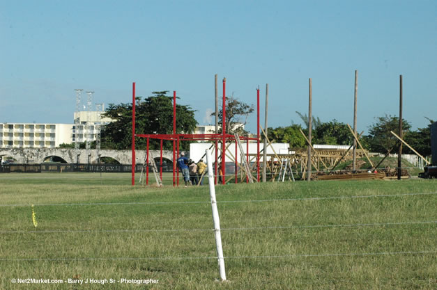 TurnKey Production's Office & Aqueduct Venue Under Construction - Tuesday, January 16th - 10th Anniversary - Air Jamaica Jazz & Blues Festival 2007 - The Art of Music - Tuesday, January 23 - Saturday, January 27, 2007, The Aqueduct on Rose Hall, Montego Bay, Jamaica - Negril Travel Guide, Negril Jamaica WI - http://www.negriltravelguide.com - info@negriltravelguide.com...!