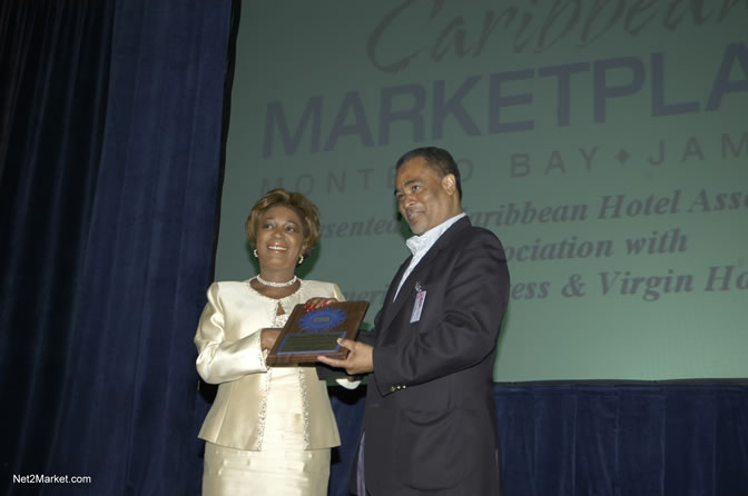 Caribbean MarketPlace 2005 by the Caribbean Hotel Association - Opening Ceremony - Half Moon Conference Center, Montego Bay - Negril Travel Guide, Negril Jamaica WI - http://www.negriltravelguide.com - info@negriltravelguide.com...!