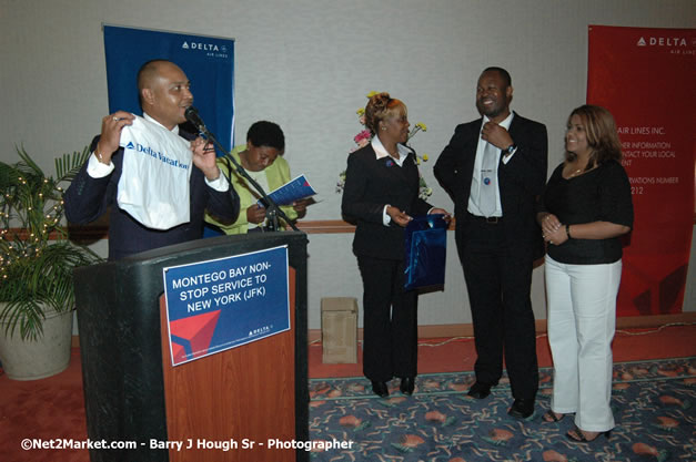 Holiday Inn SunSpree Resort & Delta Air Lines Cocktail Reception in Commemoration of Delta Air Lines Inaugural Flight From New York's JFK Airport to Sangster International Airport, Montego Bay, Jamaica - June 9, 2007 - Sangster International Airport - Montego Bay, St James, Jamaica W.I. - MBJ Limited - Transforming Sangster International Airport into a world class facility - Photographs by Net2Market.com - Negril Travel Guide, Negril Jamaica WI - http://www.negriltravelguide.com - info@negriltravelguide.com...!