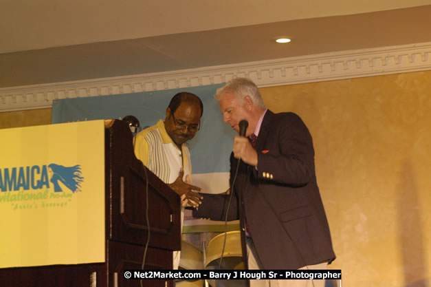 Jamaica Invitational Pro-Am "Annie's Revenge" - Welcome Reception Photos - Presented by the Half Moon Resort and the Jamaica Tourist Board at Half Moon Resort Royal Pavilion - "Annie's Revenge" at the Half Moon Resort Golf Course and Ritz-Carlton Golf & Spa Resort White Witch Golf Course, Half Moon Resort and Ritz-Carlton Resort, Rose Hall, Montego Bay, Jamaica W.I. - November 2 - 6, 2007 - Photographs by Net2Market.com - Barry J. Hough Sr, Photographer - Negril Travel Guide, Negril Jamaica WI - http://www.negriltravelguide.com - info@negriltravelguide.com...!