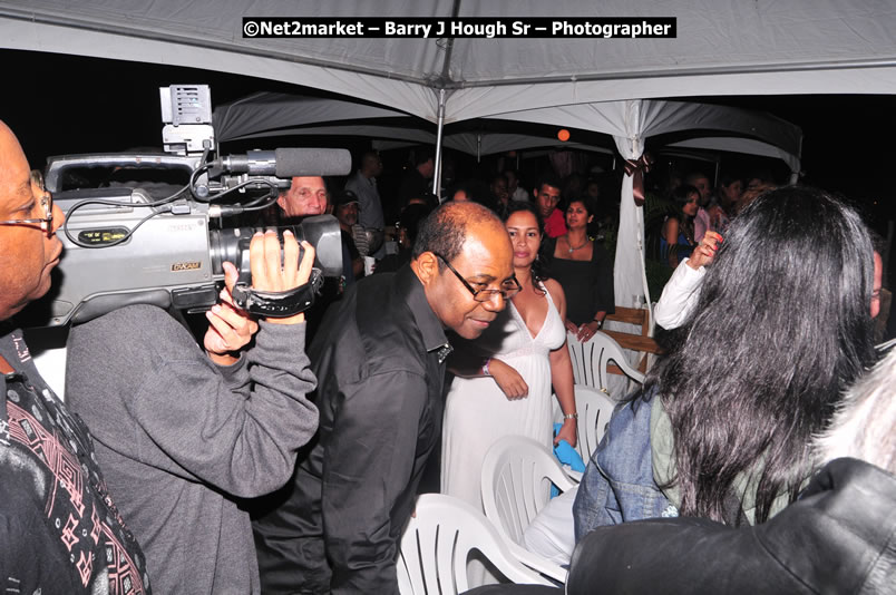 Minister of Tourism, Edmund Bartlett @ Jamaica Jazz and Blues Festival 2009 - Presented by Air Jamaica - Saturday, January 24, 2009 - Venue at the Aqueduct on Rose Hall Resort &amp; Country Club, Montego Bay, Jamaica - Thursday, January 22 - Saturday, January 24, 2009 - Photographs by Net2Market.com - Barry J. Hough Sr, Photographer/Photojournalist - Negril Travel Guide, Negril Jamaica WI - http://www.negriltravelguide.com - info@negriltravelguide.com...!