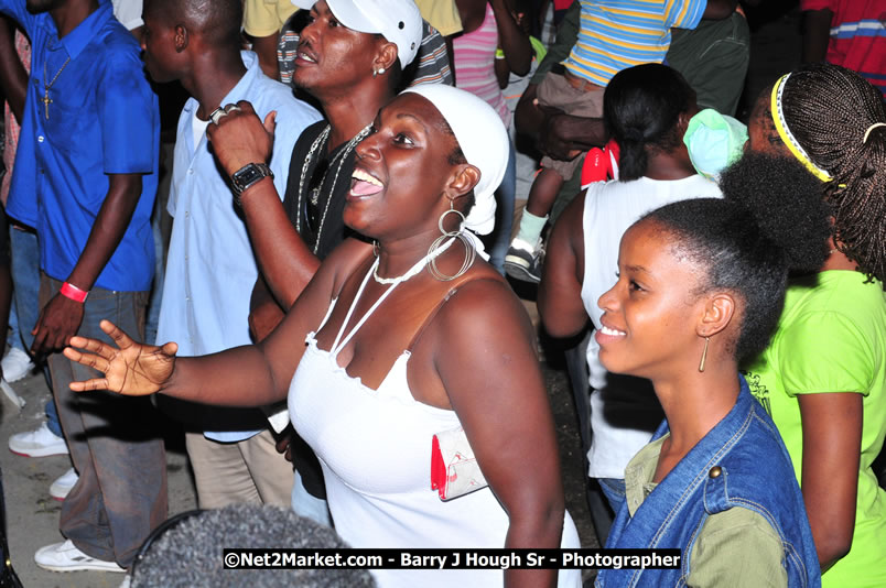 Lucea Cross the Harbour @ Lucea Car Park - All Day Event - Cross the Harbour Swim, Boat Rides, and Entertainment for the Family - Concert Featuring: Bushman, George Nooksl, Little Hero, Bushi One String, Dog Rice and many local Artists - Friday, August 1, 2008 - Lucea, Hanover Jamaica - Photographs by Net2Market.com - Barry J. Hough Sr. Photojournalist/Photograper - Photographs taken with a Nikon D300 - Negril Travel Guide, Negril Jamaica WI - http://www.negriltravelguide.com - info@negriltravelguide.com...!