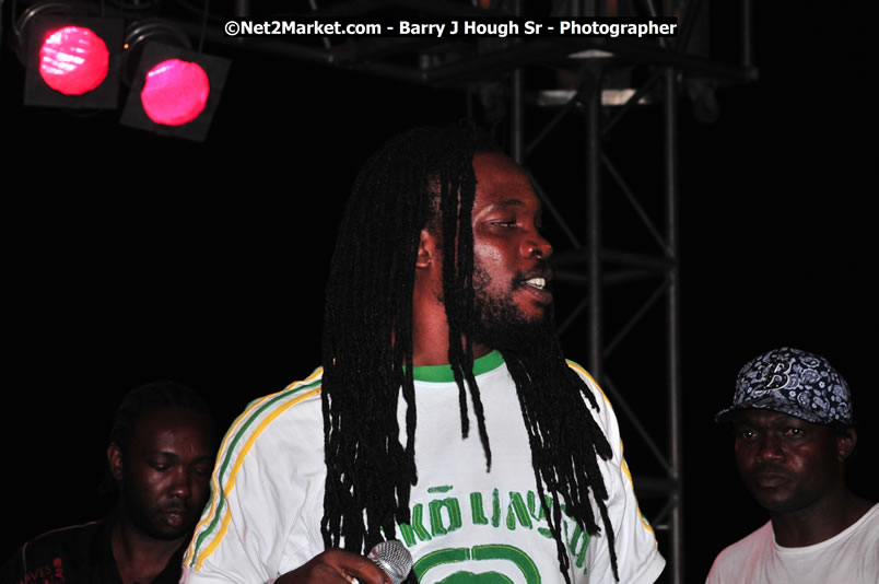 Lucea Cross the Harbour @ Lucea Car Park - All Day Event - Cross the Harbour Swim, Boat Rides, and Entertainment for the Family - Concert Featuring: Bushman, George Nooksl, Little Hero, Bushi One String, Dog Rice and many local Artists - Friday, August 1, 2008 - Lucea, Hanover Jamaica - Photographs by Net2Market.com - Barry J. Hough Sr. Photojournalist/Photograper - Photographs taken with a Nikon D300 - Negril Travel Guide, Negril Jamaica WI - http://www.negriltravelguide.com - info@negriltravelguide.com...!