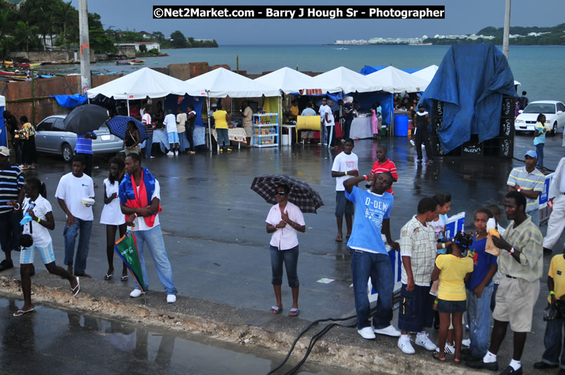 Lucea Cross the Harbour @ Lucea Car Park - All Day Event - Cross the Harbour Swim, Boat Rides, and Entertainment for the Family - Concert Featuring: Bushman, George Nooksl, Little Hero, Bushi One String, Dog Rice and many local Artists - Friday, August 1, 2008 - Lucea, Hanover Jamaica - Photographs by Net2Market.com - Barry J. Hough Sr. Photojournalist/Photograper - Photographs taken with a Nikon D300 - Negril Travel Guide, Negril Jamaica WI - http://www.negriltravelguide.com - info@negriltravelguide.com...!