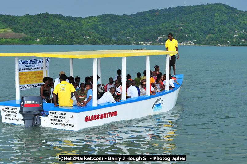 Lucea Cross the Harbour @ Lucea Car Park - All Day Event - Cross the Harbour Swim, Boat Rides, and Entertainment for the Family - Concert Featuring: Bushman, George Nooksl, Little Hero, Bushi One String, Dog Rice and many local Artists - Friday, August 1, 2008 - Lucea, Hanover Jamaica - Photographs by Net2Market.com - Barry J. Hough Sr. Photojournalist/Photograper - Photographs taken with a Nikon D300 - Negril Travel Guide, Negril Jamaica WI - http://www.negriltravelguide.com - info@negriltravelguide.com...!