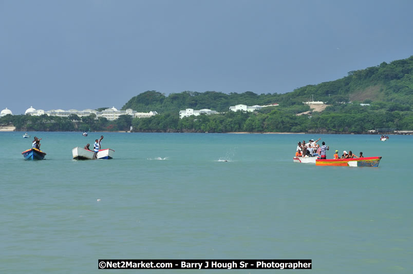 Lucea Cross the Harbour @ Lucea Car Park - All Day Event - Cross the Harbour Swim, Boat Rides, and Entertainment for the Family - Concert Featuring: Bushman, George Nooksl, Little Hero, Bushi One String, Dog Rice and many local Artists - Friday, August 1, 2008 - Lucea, Hanover Jamaica - Photographs by Net2Market.com - Barry J. Hough Sr. Photojournalist/Photograper - Photographs taken with a Nikon D300 - Negril Travel Guide, Negril Jamaica WI - http://www.negriltravelguide.com - info@negriltravelguide.com...!