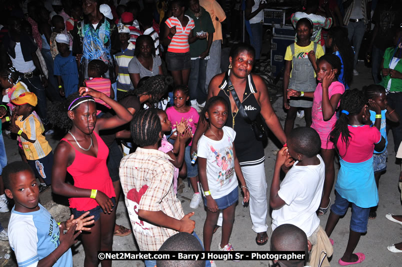 Lucea Cross the Harbour @ Lucea Car Park - All Day Event - Cross the Harbour Swim, Boat Rides, and Entertainment for the Family - Concert Featuring: Bushman, George Nooksl, Little Hero, Bushi One String, Dog Rice and many local Artists - Friday, August 1, 2008 - Lucea, Hanover Jamaica - Photographs by Net2Market.com - Barry J. Hough Sr. Photojournalist/Photograper - Photographs taken with a Nikon D300 - Negril Travel Guide, Negril Jamaica WI - http://www.negriltravelguide.com - info@negriltravelguide.com...!