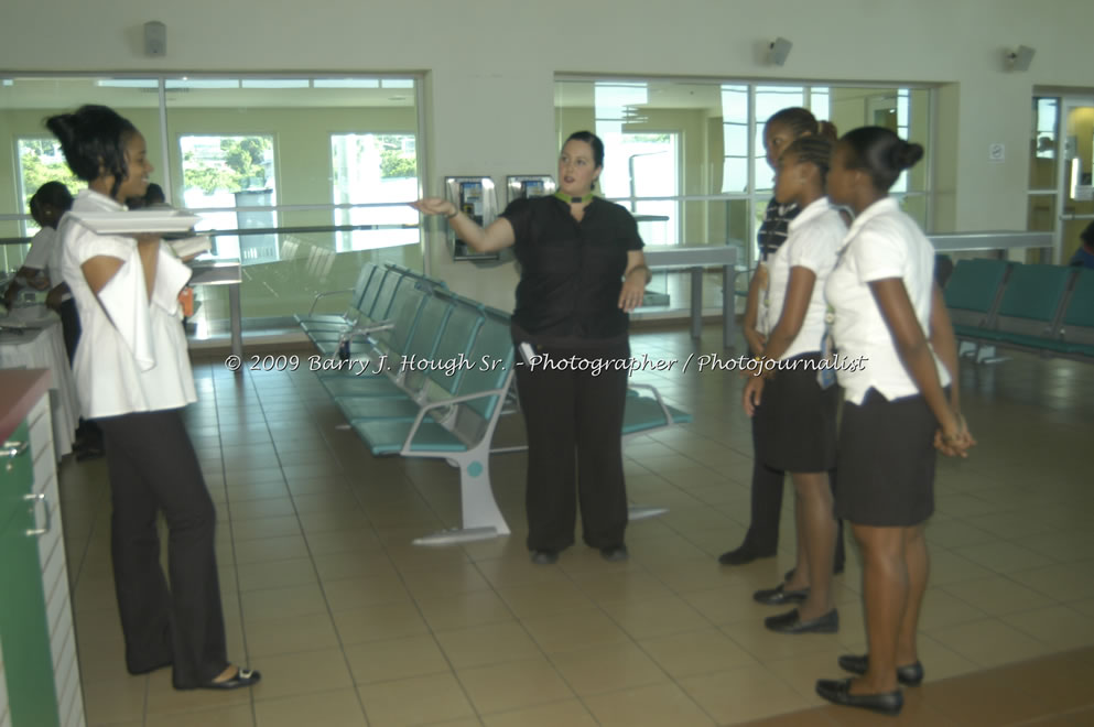  British Airways Inaugurates New Scheduled Service from London Gatwick Airport to Sangster International Airport, Montego Bay, Jamaica, Thursday, October 29, 2009 - Photographs by Barry J. Hough Sr. Photojournalist/Photograper - Photographs taken with a Nikon D70, D100, or D300 - Negril Travel Guide, Negril Jamaica WI - http://www.negriltravelguide.com - info@negriltravelguide.com...!