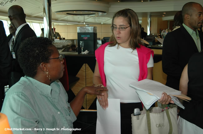 MS Freedom Of The Seas [Royal Caribbean International's - Newest Vessel] Plaques &amp; Keys Ceremony in order to commemorate its first arrival at the Port Montego Bay Photos - Negril Travel Guide, Negril Jamaica WI - http://www.negriltravelguide.com - info@negriltravelguide.com...!