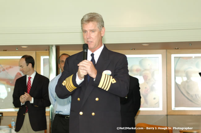 MS Freedom Of The Seas [Royal Caribbean International's - Newest Vessel] Plaques &amp; Keys Ceremony in order to commemorate its first arrival at the Port Montego Bay Photos - Negril Travel Guide, Negril Jamaica WI - http://www.negriltravelguide.com - info@negriltravelguide.com...!