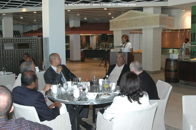 Minister of Toursim Luncheon - Minister of Tourism, Hon. Edmund Bartlett - Director of Tourism, Basil Smith - Saturday, December 15, 2007 - Rose Hall Resort and Country Club, Rose Hall, Montego Bay, Jamaica W.I. - Photographs by Net2Market.com - Barry J. Hough Sr, Photographer - Negril Travel Guide, Negril Jamaica WI - http://www.negriltravelguide.com - info@negriltravelguide.com...!