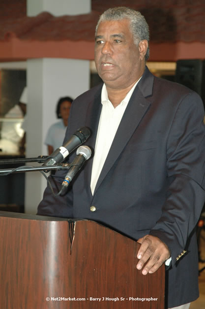 Minister of Toursim Luncheon - Minister of Tourism, Hon. Edmund Bartlett - Director of Tourism, Basil Smith - Saturday, December 15, 2007 - Rose Hall Resort and Country Club, Rose Hall, Montego Bay, Jamaica W.I. - Photographs by Net2Market.com - Barry J. Hough Sr, Photographer - Negril Travel Guide, Negril Jamaica WI - http://www.negriltravelguide.com - info@negriltravelguide.com...!