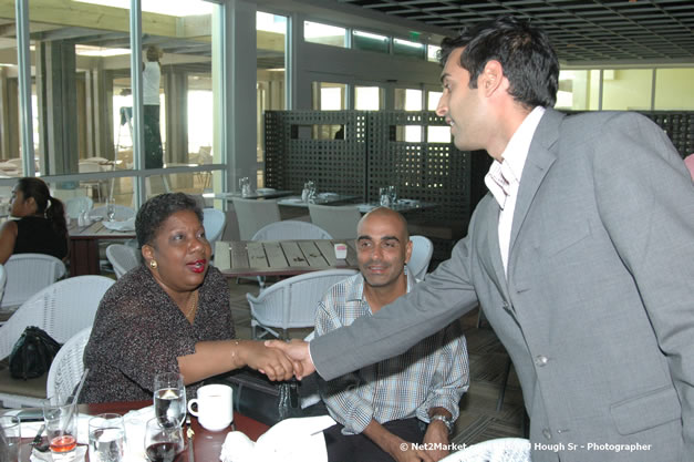 Minister of Toursim Luncheon - Minister of Tourism, Hon. Edmund Bartlett - Director of Tourism, Basil Smith - Saturday, December 15, 2007 - Rose Hall Resort and Country Club, Rose Hall, Montego Bay, Jamaica W.I. - Photographs by Net2Market.com - Barry J. Hough Sr, Photographer - Negril Travel Guide, Negril Jamaica WI - http://www.negriltravelguide.com - info@negriltravelguide.com...!