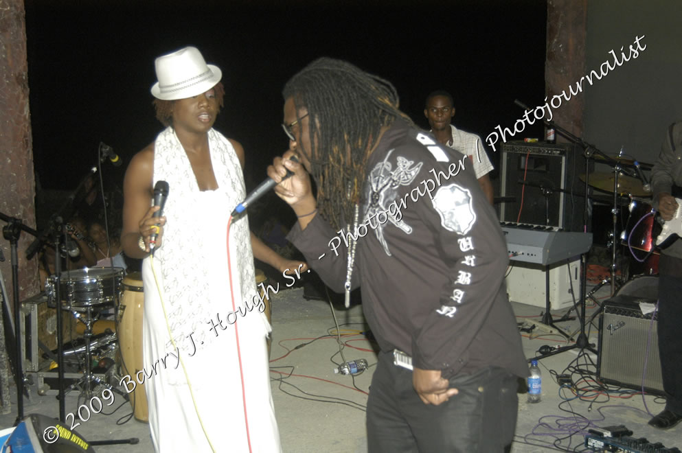  Etana Live in Concert Negril Escape Resort & Spa, Openning Acts: Princess Tia, Ras Slick, and Anthony Able, Backing Band: Strong Hold, One Love Reggae Summer Series, West End, Negril, Westmoreland, Jamaica W.I. - Saturaday, August 18, 2009 - Photographs by Barry J. Hough Sr. Photojournalist/Photograper - Photographs taken with a Nikon D70, D100, or D300 - Negril Travel Guide, Negril Jamaica WI - http://www.negriltravelguide.com - info@negriltravelguide.com...!