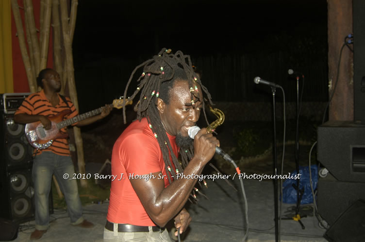 Mystic Bowie Ablum Launch featuring Mystic Bowie and Friends - November 10, 2009 @ Negril Escape Resort and Spa, Tuesday, February 3, 2009 - One Love Drive, West End, Negril, Westmoreland, Jamaica W.I. - Photographs by Net2Market.com - Barry J. Hough Sr, Photographer/Photojournalist - The Negril Travel Guide - Negril's and Jamaica's Number One Concert Photography Web Site with over 40,000 Jamaican Concert photographs Published -  Negril Travel Guide, Negril Jamaica WI - http://www.negriltravelguide.com - info@negriltravelguide.com...!