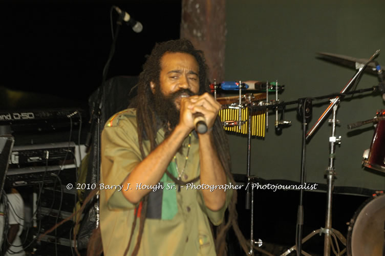 JAH Cure - Live In Concert @ Negril Escape Resort and Spa, December 15, 2009, One Love Drive, West End, Negril, Westmoreland, Jamaica W.I. - Photographs by Net2Market.com - Barry J. Hough Sr, Photographer/Photojournalist - Negril Travel Guide, Negril Jamaica WI - http://www.negriltravelguide.com - info@negriltravelguide.com...!