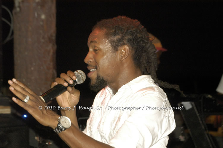 JAH Cure - Live In Concert @ Negril Escape Resort and Spa, December 15, 2009, One Love Drive, West End, Negril, Westmoreland, Jamaica W.I. - Photographs by Net2Market.com - Barry J. Hough Sr, Photographer/Photojournalist - Negril Travel Guide, Negril Jamaica WI - http://www.negriltravelguide.com - info@negriltravelguide.com...!