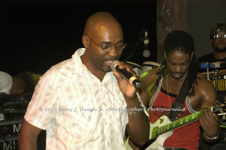 JAH Cure - Live In Concert @ Negril Escape Resort and Spa, December 15, 2009, One Love Drive, West End, Negril, Westmoreland, Jamaica W.I. - Photographs by Net2Market.com - Barry J. Hough Sr, Photographer/Photojournalist - Negril Travel Guide, Negril Jamaica WI - http://www.negriltravelguide.com - info@negriltravelguide.com...!