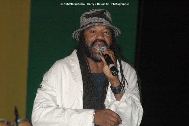 Tony Rebel at Tru-Juice Rebel Salute 2008 - The 15th staging of Tru-Juice Rebel Salute, Saturday, January 12, 2008, Port Kaiser Sports Club, St. Elizabeth, Jamaica W.I. - Photographs by Net2Market.com - Barry J. Hough Sr, Photographer - Negril Travel Guide, Negril Jamaica WI - http://www.negriltravelguide.com - info@negriltravelguide.com...!