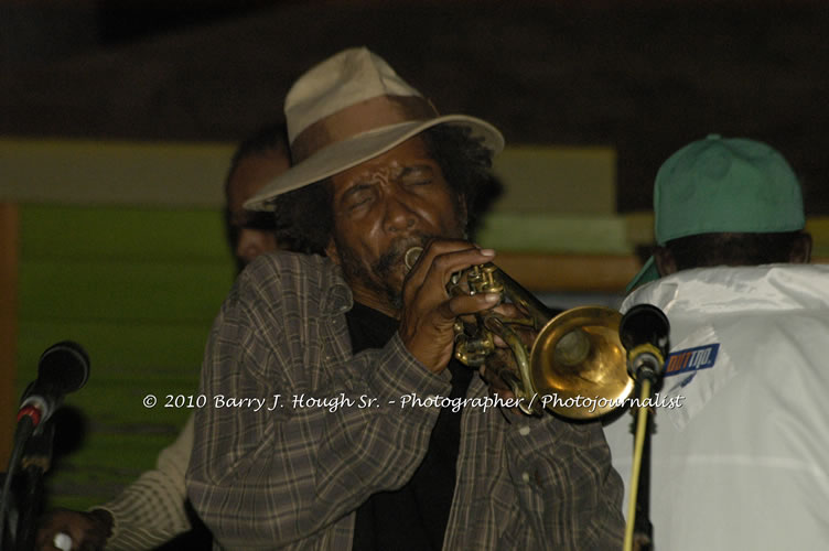 Toots and the Maytals - Grammy Award Winner @ Negril Fest - Presented by Money Cologne Promotions - Special Guest Star Jamaica Michael Jackson, Stama, Adeebe - Backed by Hurricane Band, MC Rev. BB on January 6, 2010 @ Roots Bamboo, Norman Manley Boulevard, Negril, Westmoreland, Jamaica W.I. - Photographs by Net2Market.com - Barry J. Hough Sr, Photographer/Photojournalist - The Negril Travel Guide - Negril's and Jamaica's Number One Concert Photography Web Site with over 40,000 Jamaican Concert photographs Published -  Negril Travel Guide, Negril Jamaica WI - http://www.negriltravelguide.com - info@negriltravelguide.com...!