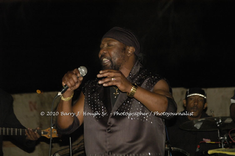 Toots and the Maytals - Grammy Award Winner @ Negril Fest - Presented by Money Cologne Promotions - Special Guest Star Jamaica Michael Jackson, Stama, Adeebe - Backed by Hurricane Band, MC Rev. BB on January 6, 2010 @ Roots Bamboo, Norman Manley Boulevard, Negril, Westmoreland, Jamaica W.I. - Photographs by Net2Market.com - Barry J. Hough Sr, Photographer/Photojournalist - The Negril Travel Guide - Negril's and Jamaica's Number One Concert Photography Web Site with over 40,000 Jamaican Concert photographs Published -  Negril Travel Guide, Negril Jamaica WI - http://www.negriltravelguide.com - info@negriltravelguide.com...!