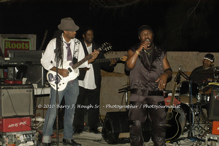 Toots and the Maytals - Grammy Award Winner @ Negril Fest - Presented by Money Cologne Promotions - Special Guest Star Jamaica Michael Jackson, Stama, Adeebe - Backed by Hurricane Band, MC Rev. BB on January 6, 2010 @ Roots Bamboo, Norman Manley Boulevard, Negril, Westmoreland, Jamaica W.I. - Photographs by Net2Market.com - Barry J. Hough Sr, Photographer/Photojournalist - The Negril Travel Guide - Negril's and Jamaica's Number One Concert Photography Web Site with over 40,000 Jamaican Concert photographs Published -  Negril Travel Guide, Negril Jamaica WI - http://www.negriltravelguide.com - info@negriltravelguide.com...!