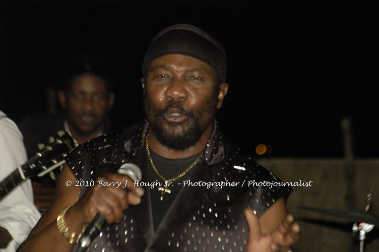 Toots and the Maytals - Grammy Award Winner @ Negril Fest - Presented by Money Cologne Promotions - Special Guest Star Jamaica Michael Jackson, Stama, Adeebe - Backed by Hurricane Band, MC Rev. BB on January 6, 2010 @ Roots Bamboo, Norman Manley Boulevard, Negril, Westmoreland, Jamaica W.I. - Photographs by Net2Market.com - Barry J. Hough Sr, Photographer/Photojournalist - The Negril Travel Guide - Negril's and Jamaica's Number One Concert Photography Web Site with over 40,000 Jamaican Concert photographs Published -  Negril Travel Guide, Negril Jamaica WI - http://www.negriltravelguide.com - info@negriltravelguide.com...!