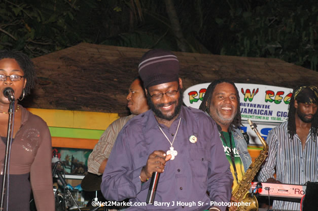 Tarrus Riley, Jimmy Riley, and Dwayne Stephensen - Money Cologne Promotions in association with "British Link Up" presents Summer Jam featuring She's Royal Tarrus Riley & Jimmy Riley - Plus Ras Slick, Sham Dawg, and Whiskey Bagio @ Roots Bamboo, Norman Manley Boulevard, Negril, Jamaica W.I. - Backed up Dean Fraser & The Hurricanne Band - MC Barry G and Rev. BB - July 25, 2007 - Negril Travel Guide.com, Negril Jamaica WI - http://www.negriltravelguide.com - info@negriltravelguide.com...!