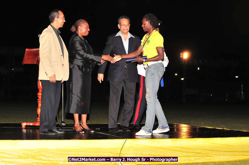 Jamaica's Athletes Celebration - Western Olympics Sports Gala & Trelawny Homecoming - Wednesday, October 8, 2008 - Photographs by Net2Market.com - Barry J. Hough Sr. Photojournalist/Photograper - Photographs taken with a Nikon D300 - Negril Travel Guide, Negril Jamaica WI - http://www.negriltravelguide.com - info@negriltravelguide.com...!