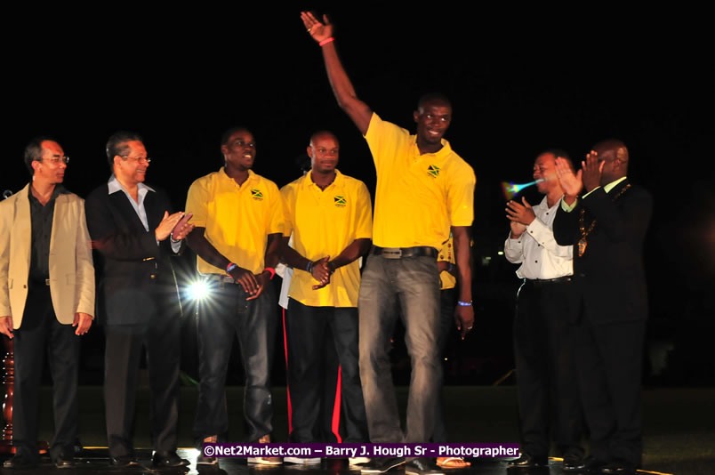 Jamaica's Athletes Celebration - Western Olympics Sports Gala & Trelawny Homecoming - Wednesday, October 8, 2008 - Photographs by Net2Market.com - Barry J. Hough Sr. Photojournalist/Photograper - Photographs taken with a Nikon D300 - Negril Travel Guide, Negril Jamaica WI - http://www.negriltravelguide.com - info@negriltravelguide.com...!