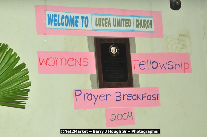 Womens Fellowship Prayer Breakfast, Theme: Revival From God - Our Only Hope, Venue at Lucille Miller Church Hall, Church Street, Lucea, Hanover, Jamaica - Saturday, April 4, 2009 - Photographs by Net2Market.com - Barry J. Hough Sr, Photographer/Photojournalist - Negril Travel Guide, Negril Jamaica WI - http://www.negriltravelguide.com - info@negriltravelguide.com...!